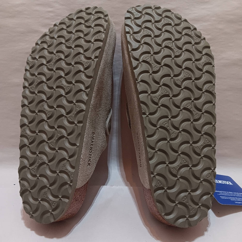 BIREKNSTOCK Boston Faded Khaki Size 40 (US L9, M7) 1025788 Regular Fit - Picture 7 of 9